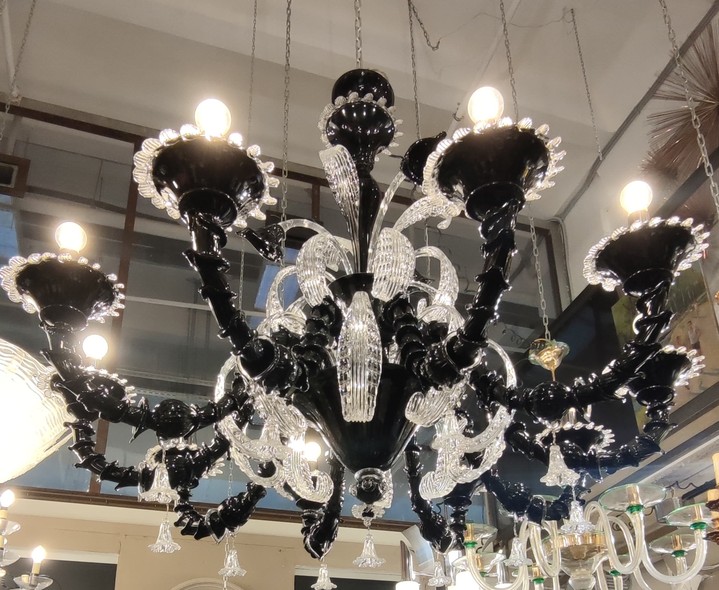 Large vintage chandelier, Murano