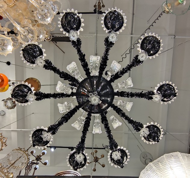 Large vintage chandelier, Murano