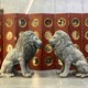 Ancient paired sculptures "Lions"