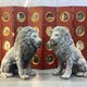 Ancient paired sculptures "Lions"