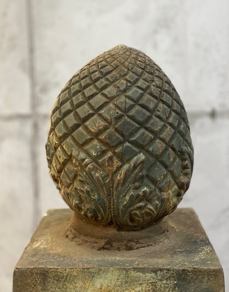 Antique decorative elements pine cones