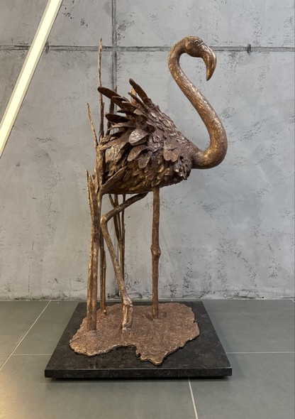 Sculpture "Flamingo"