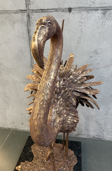 Sculpture "Flamingo"