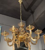 Vintage Murano glass chandelier