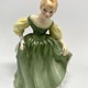 Antique sculpture "Girl in green"