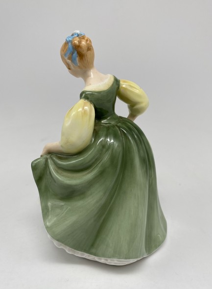 Antique sculpture "Girl in green"