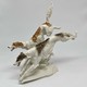 Vintage sculpture "Two greyhounds"