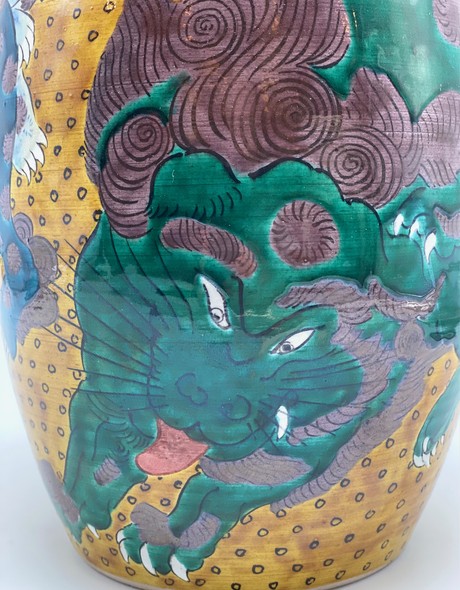 Antique Kutani vases