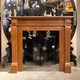Vintage fireplace mantel