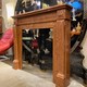 Vintage fireplace mantel