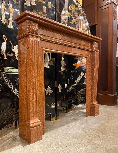 Vintage fireplace mantel