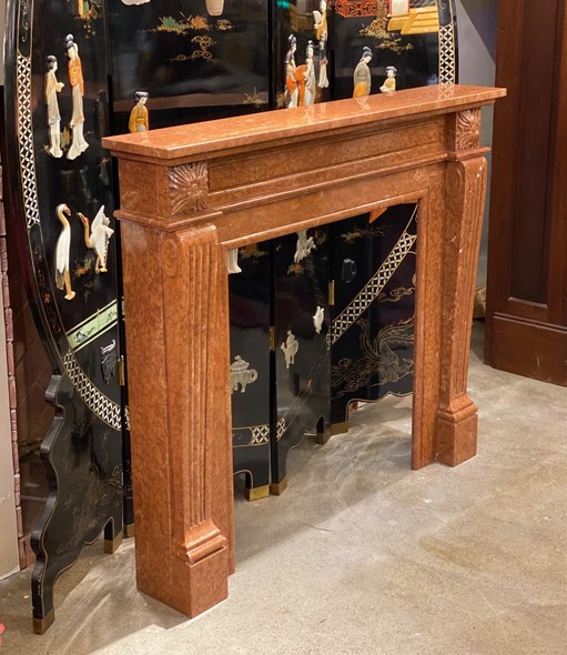 Vintage fireplace mantel