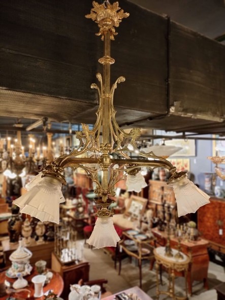 antique chandelier