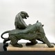 Antique sculpture
"Lionesses", art deco