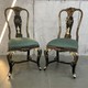 Antique paired chairs,
Chinoiserie