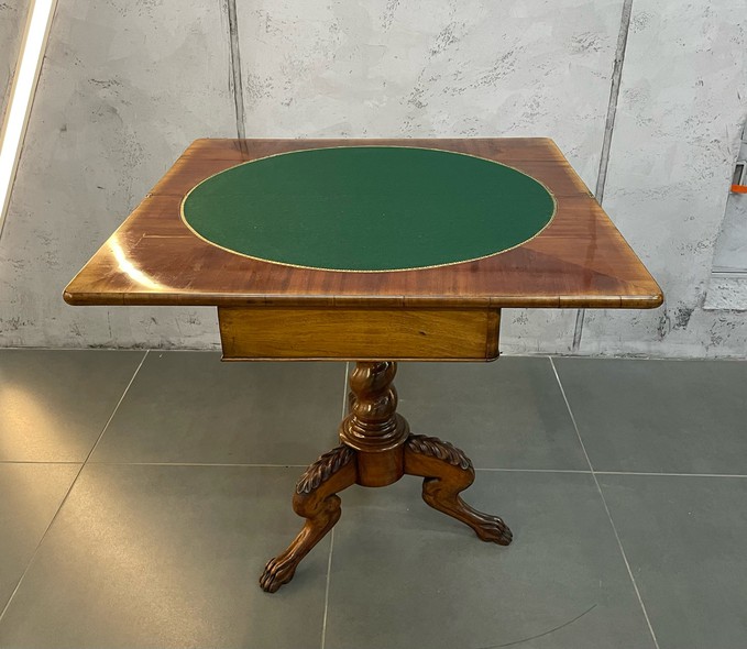 Антикварный ломберный столик,
Луи-Филипп