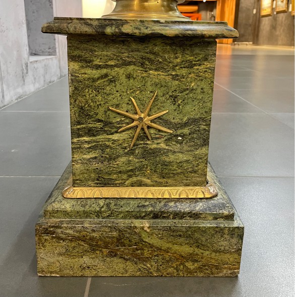 Antique pedestal,
marble