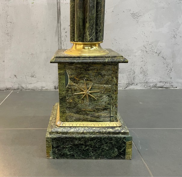 Antique pedestal,
marble