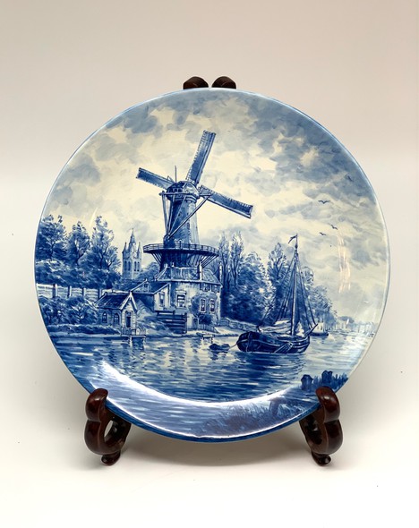 Антикварная тарелка «Голландия»