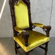 Antique armchair
in gothic style
