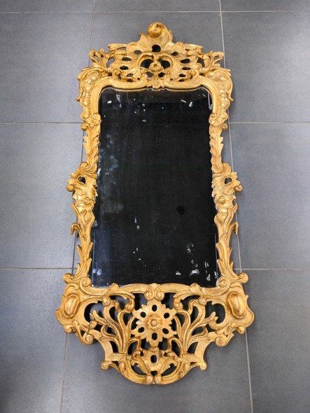 Antique mirror in Louis XV style