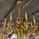 Antique chandelier in the Louis XV style