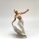 Антикварная скульптура «Танцовщица»