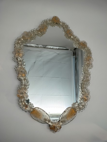 Антикварное зеркало Мурано