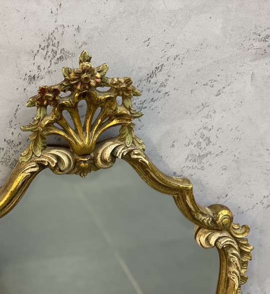 Антикварное зеркало в стиле Луи XV
