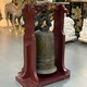 Antique oriental bell with dragons