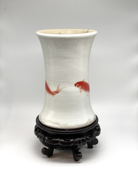 Decorative vase "Carps"