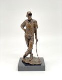 Sculpture "Golfer"