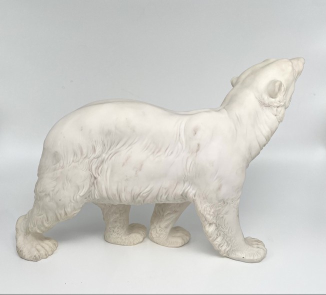 Vintage sculpture "Polar Bear"