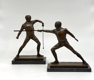 Vintage sculpture
"Fencing"