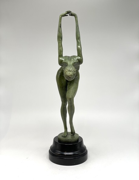 Vintage sculpture
"Gymnast"