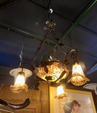Antique Art Nouveau chandelier