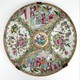 Antique plate "Famille Rose"