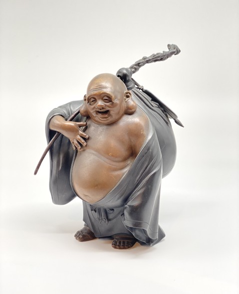 Antique sculpture "Hotei"