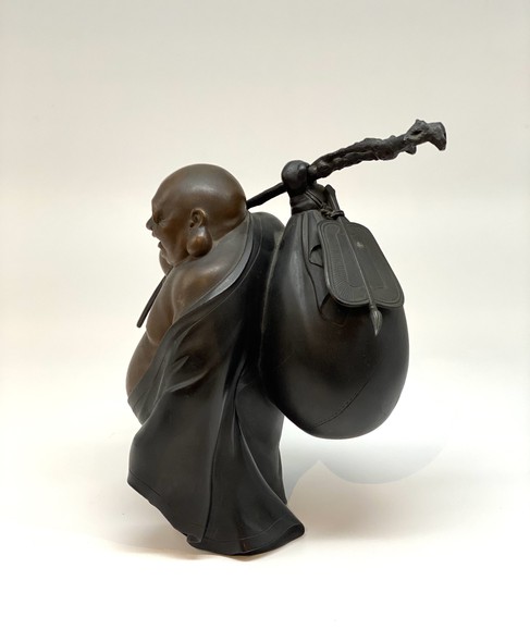 Antique sculpture "Hotei"