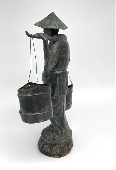 Antique sculpture "The Elder with a yoke"