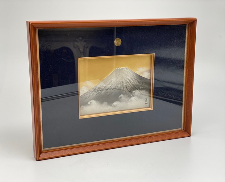 Antique panel
"Mount Fuji", Japan