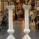 Antique paired columns