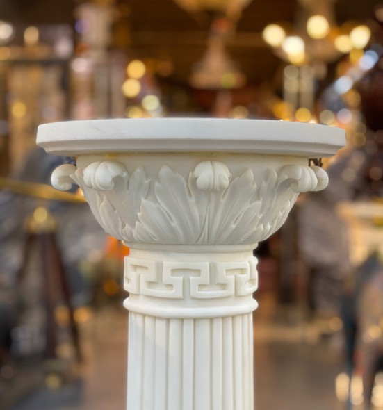 Antique paired columns