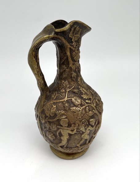 Antique bronze jug