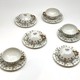 Antique set
for 6 persons, Limoges