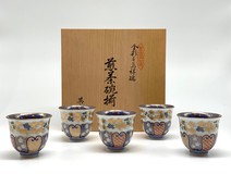 Antique tea set,
Kisen, Japan