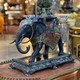 Antique candle holder "Elephant"