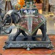 Antique candle holder "Elephant"