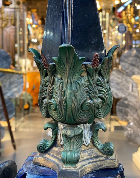 Antique candle holder "Elephant"