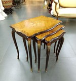 Set of three tables,
Louis XVI
